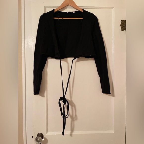 2 ballet 🩰 croc-top cotton cardigan, Zara brand, medium, perfect condition🎀 - Picture 9 of 12